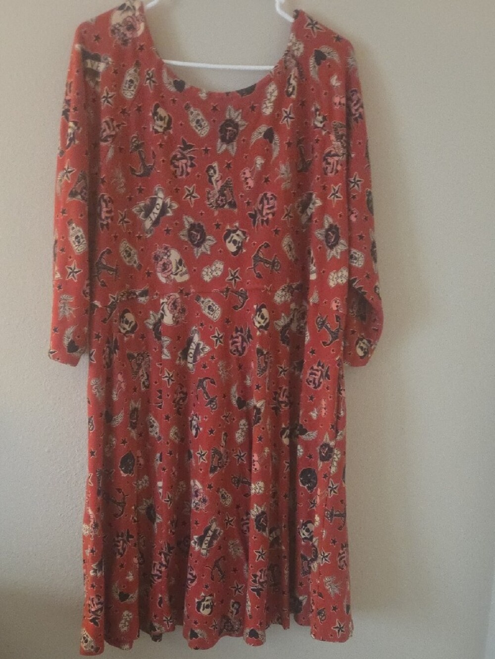 Torrid Tattoo Pattern Dress - Picture 3 of 7